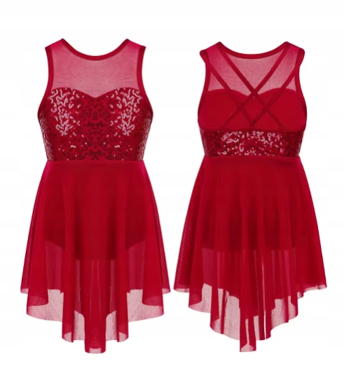 Strój Do Baletu 134 Balet Body Sukienka Tutu Do Tańca 2418