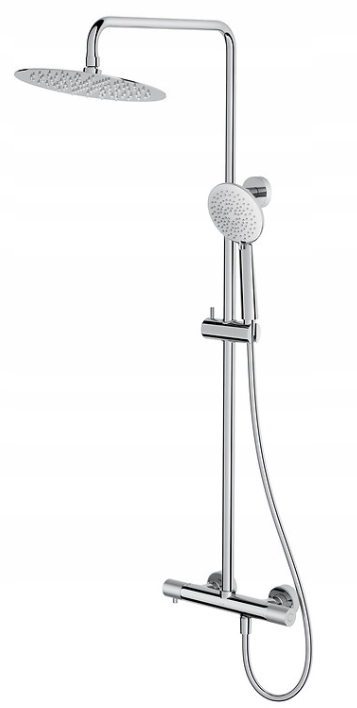 Sprchová Sloupka Zen Cersanit Chrom S Termostatickou Baterií S951-782