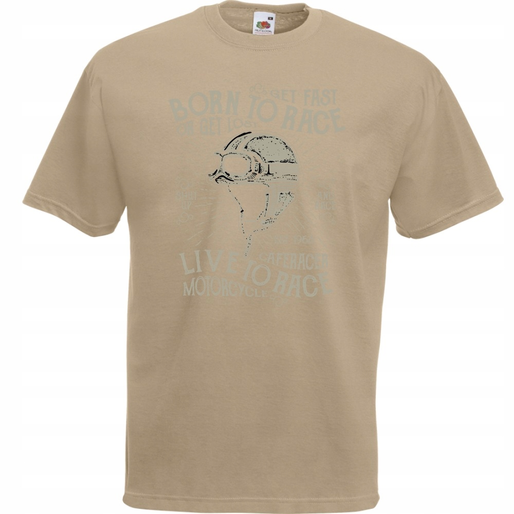 

Koszulka kask motocykl motor sport L khaki