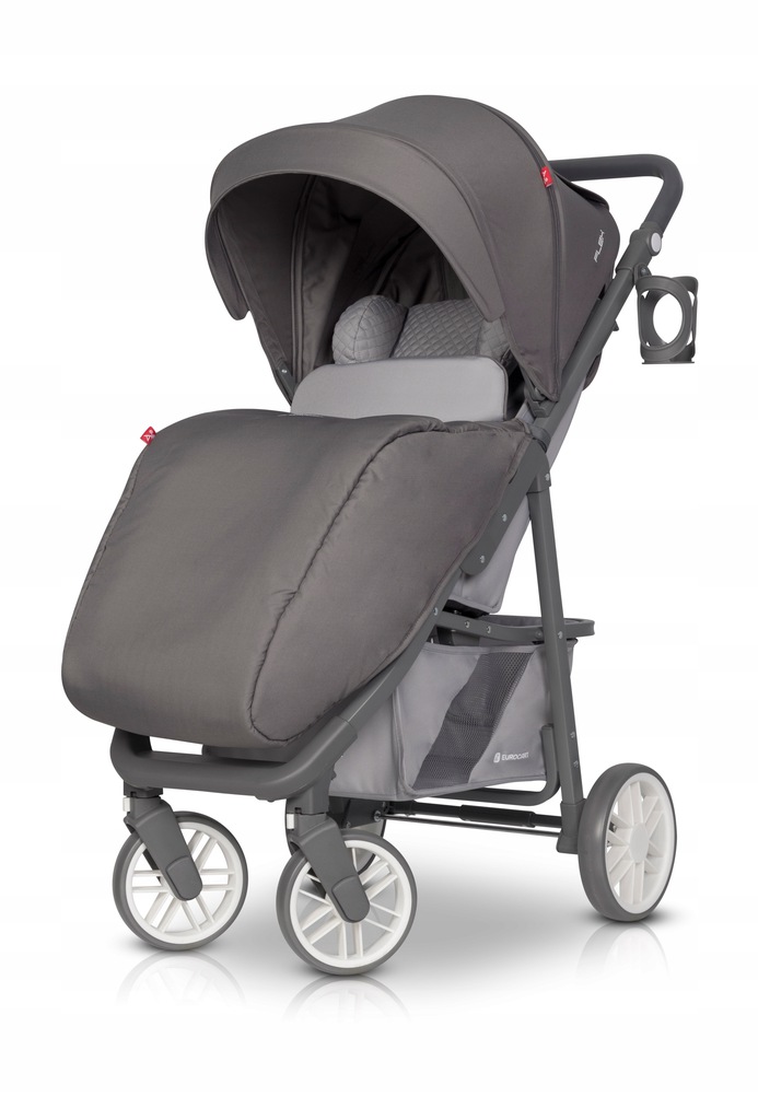 EURO-CART Wózek dziecięcy FLEX Antracytowy Model FLEX