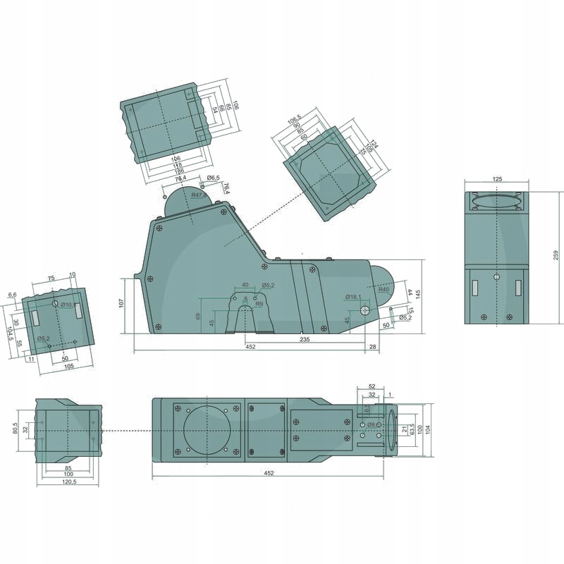 GRAMMER Uchwyt dźwigni sterującej