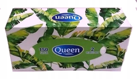 

Queen Chusteczki uniwersalne 2 warstwowe 150szt
