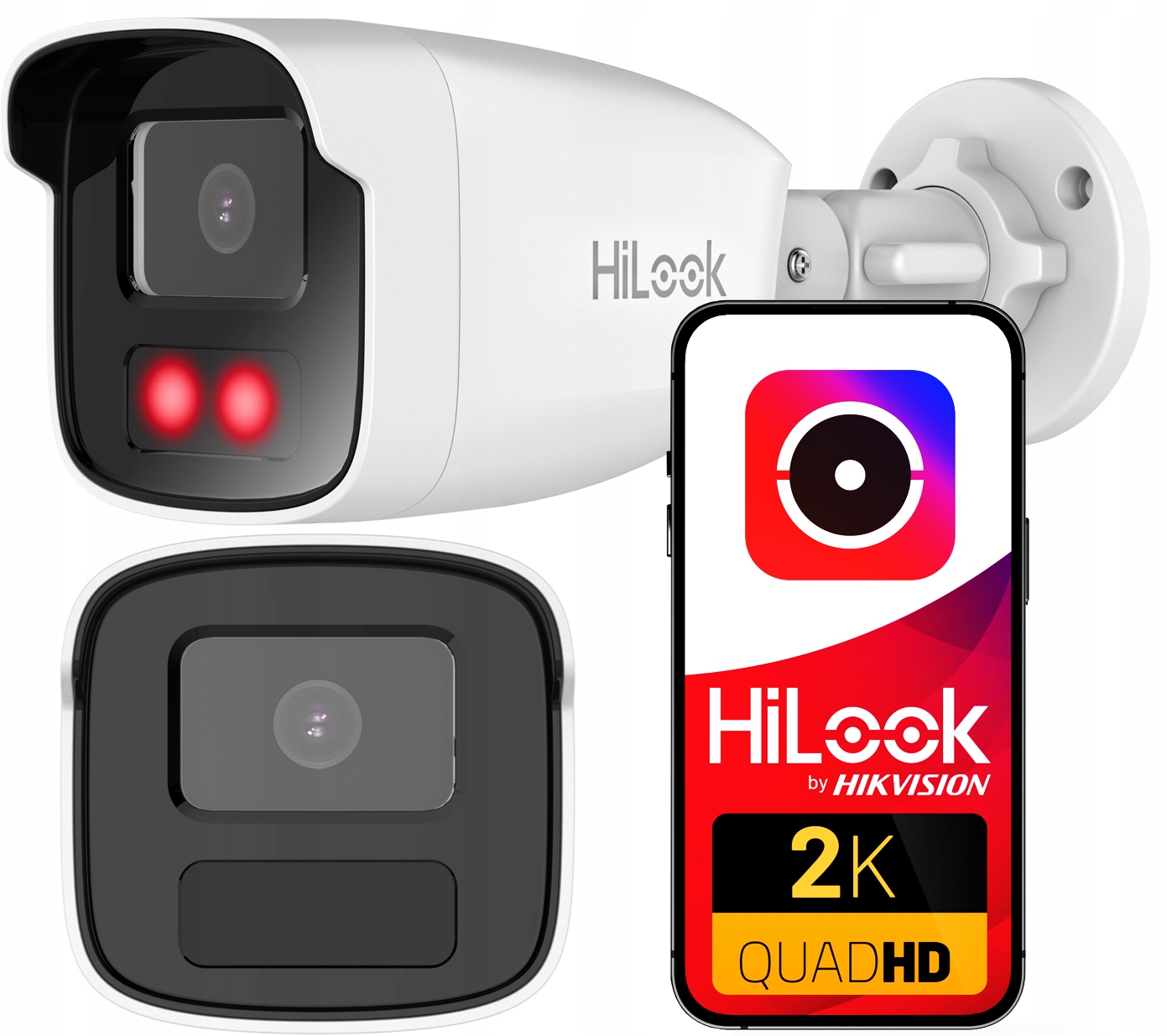 Ip kamera 4MPX IPCAM-B4-50IR 4MM HiLook by Hikvision Venkovní IR50m