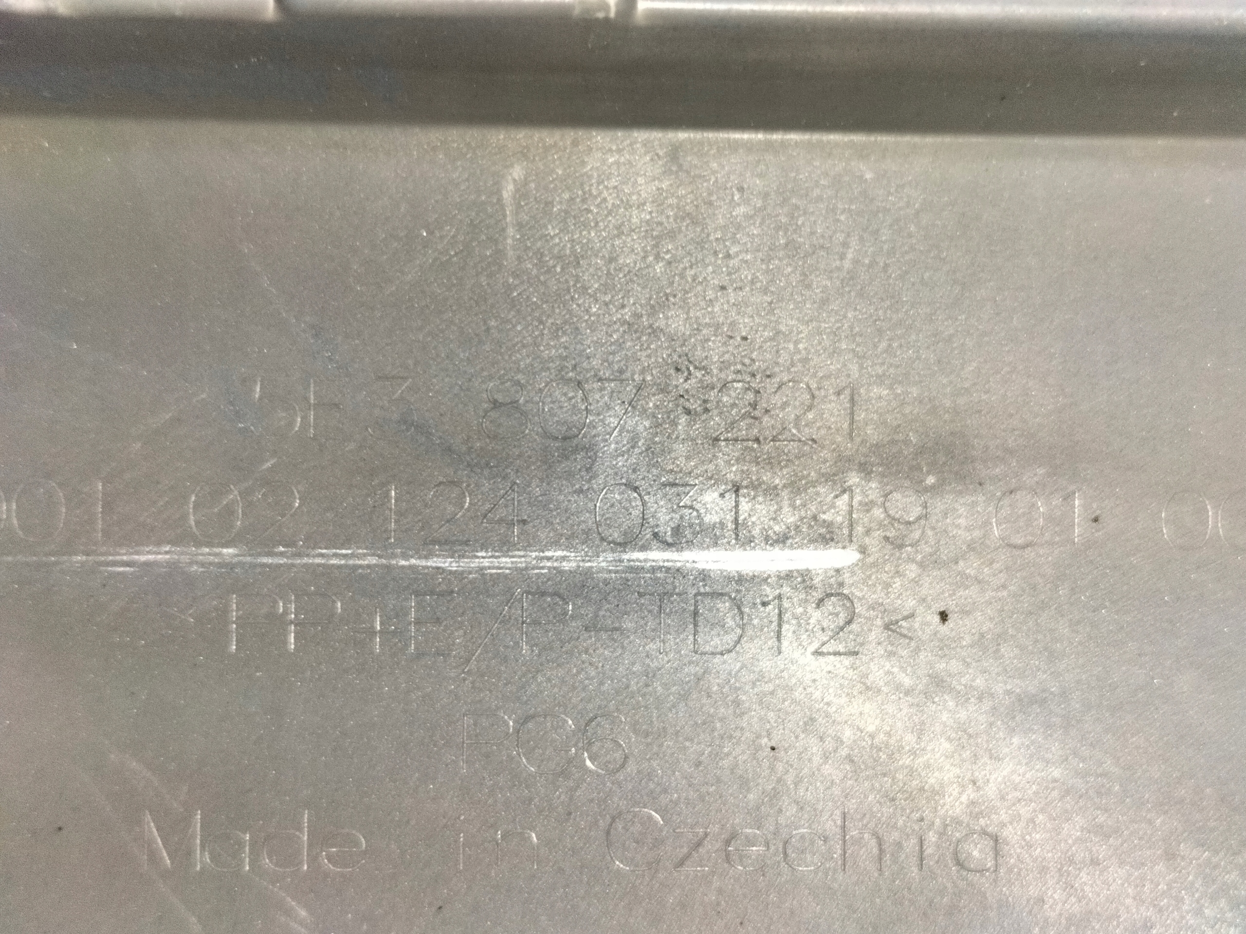 front bumper front SKODA OCTAVIA 4 IV 19-24