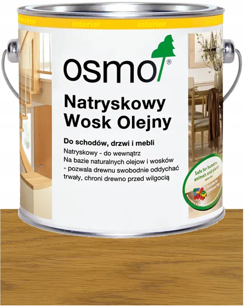 Osmo Stříkací Vosk 3085 Bezbarvý Hedvábný Lesk 1L