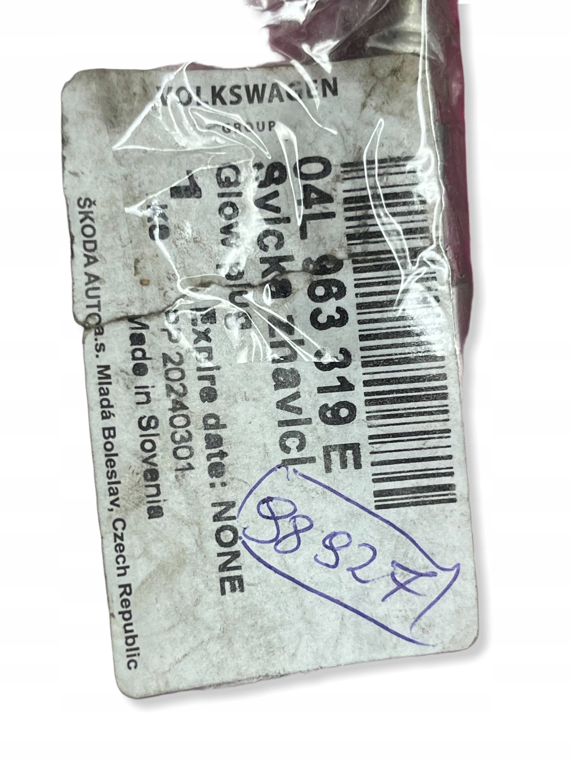 glühkerze Original Volkswagen Golf Sportsvan 04L963319E