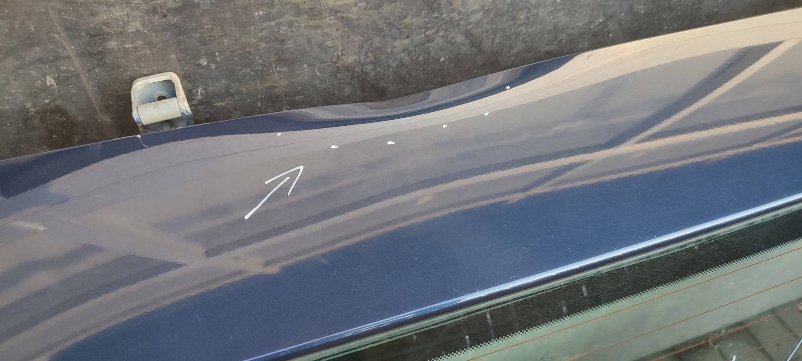 trunk door boot Mercedes W169 A-klasa 1,7 5D 375
