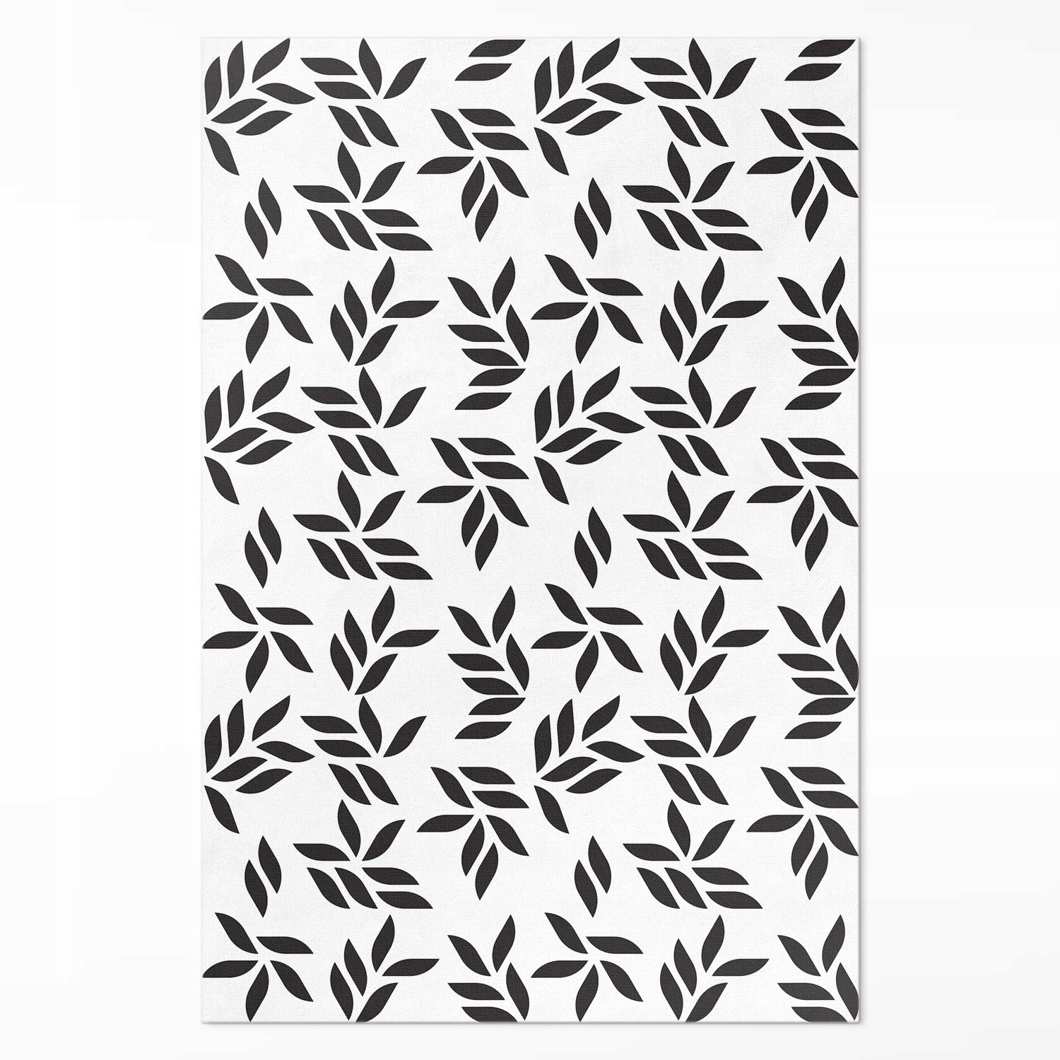 Vinylový koberec s potlačou Rozmer: 80 x 120 cm Minimalistický vzor listov