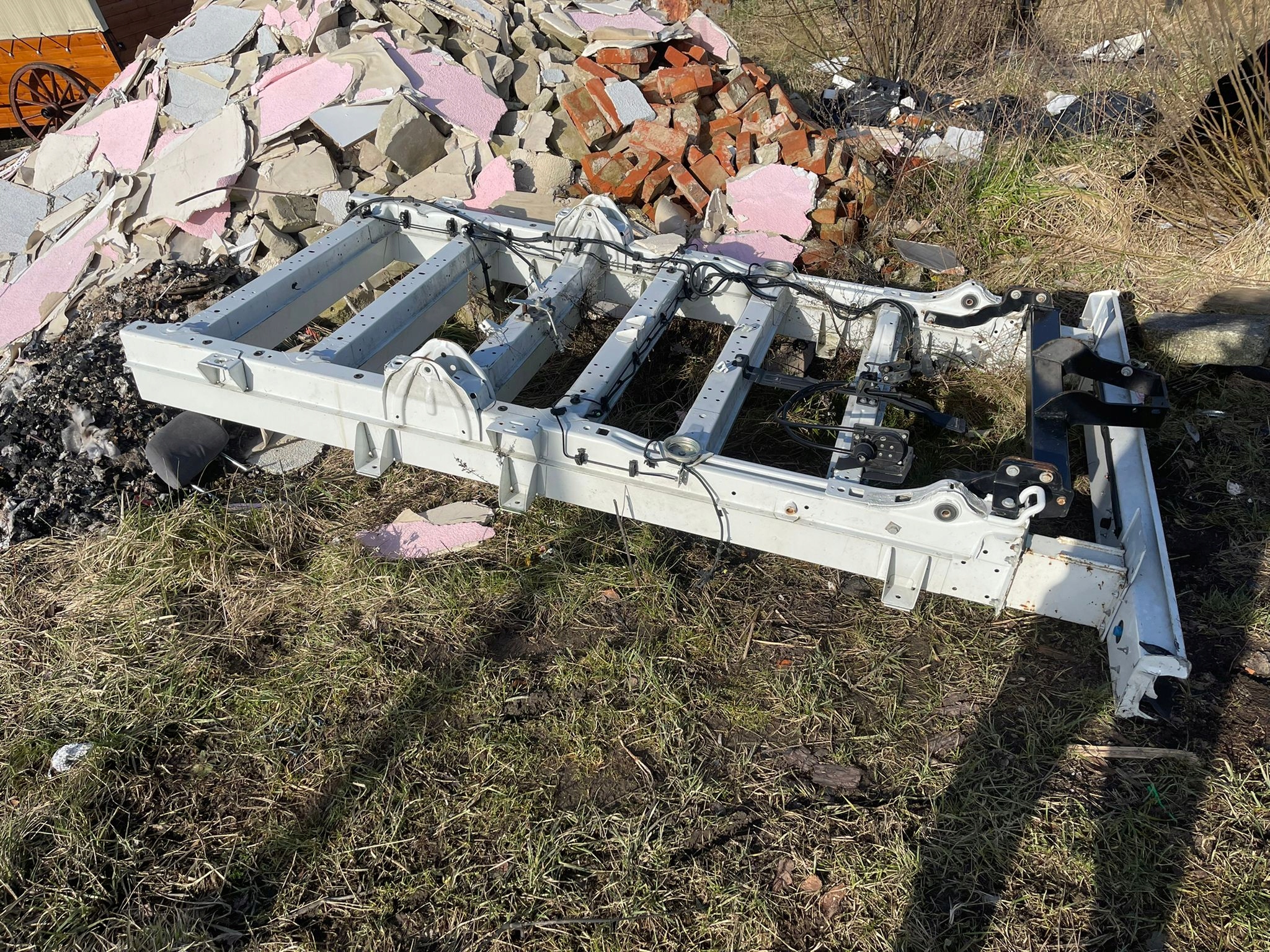 47018262BA - FIAT DUCATO JUMPER BOXER РАМКА ЗАДНЯЯ ЗАДНЯЯ 06-18