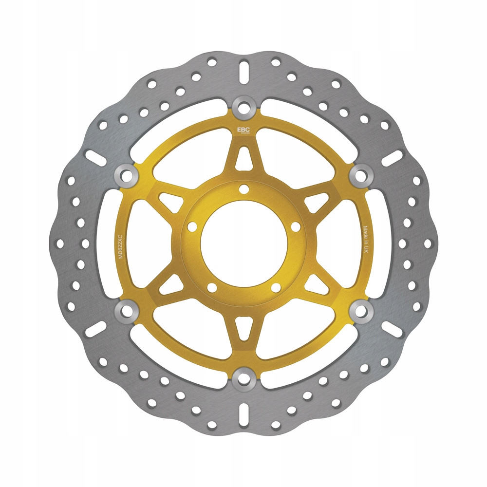 Motocyklový brzdový kotúč Ebc MD622XC Street X, obrysový