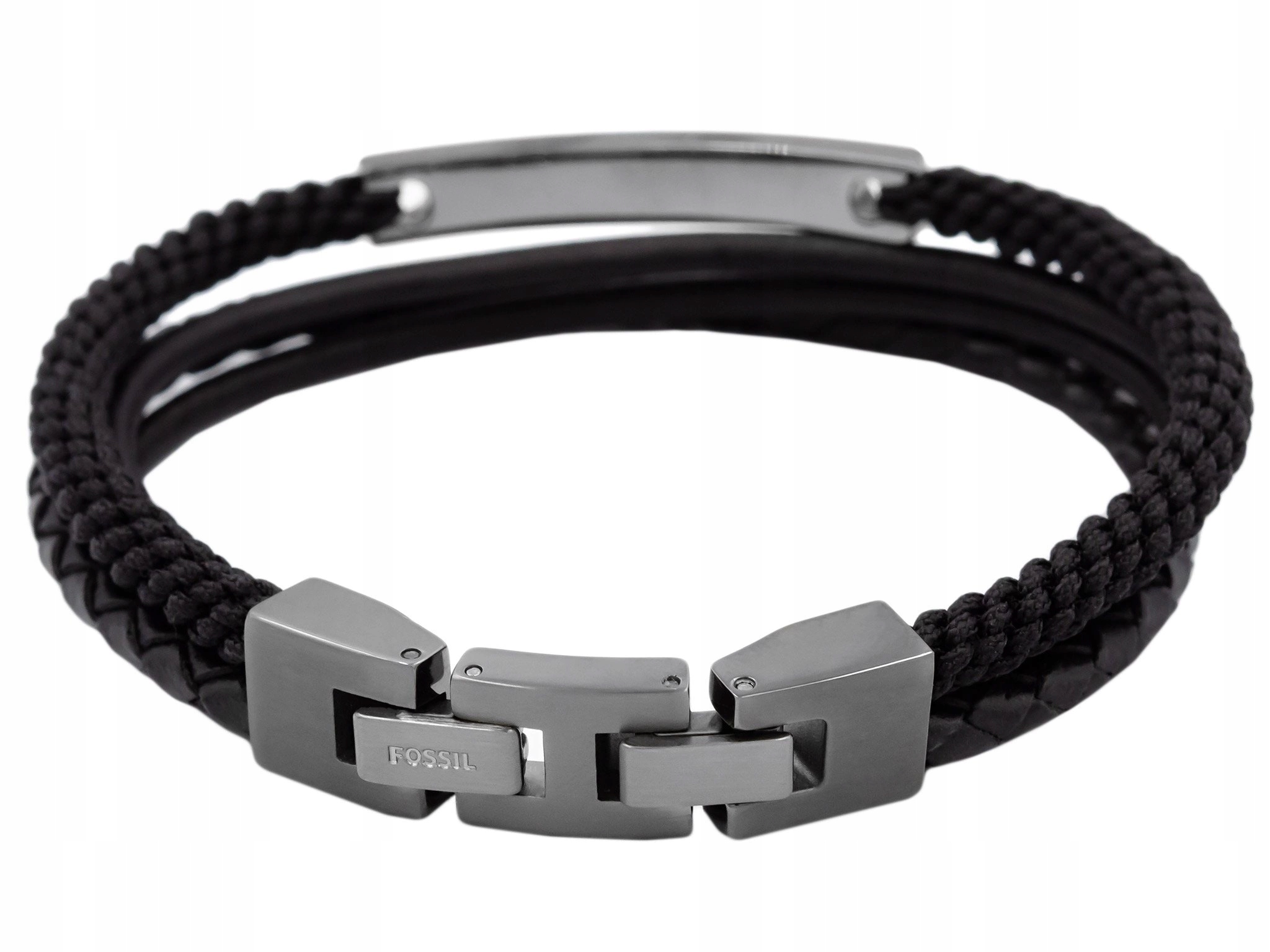 Pánský Náramek Fossil JF03185793 S Obalem