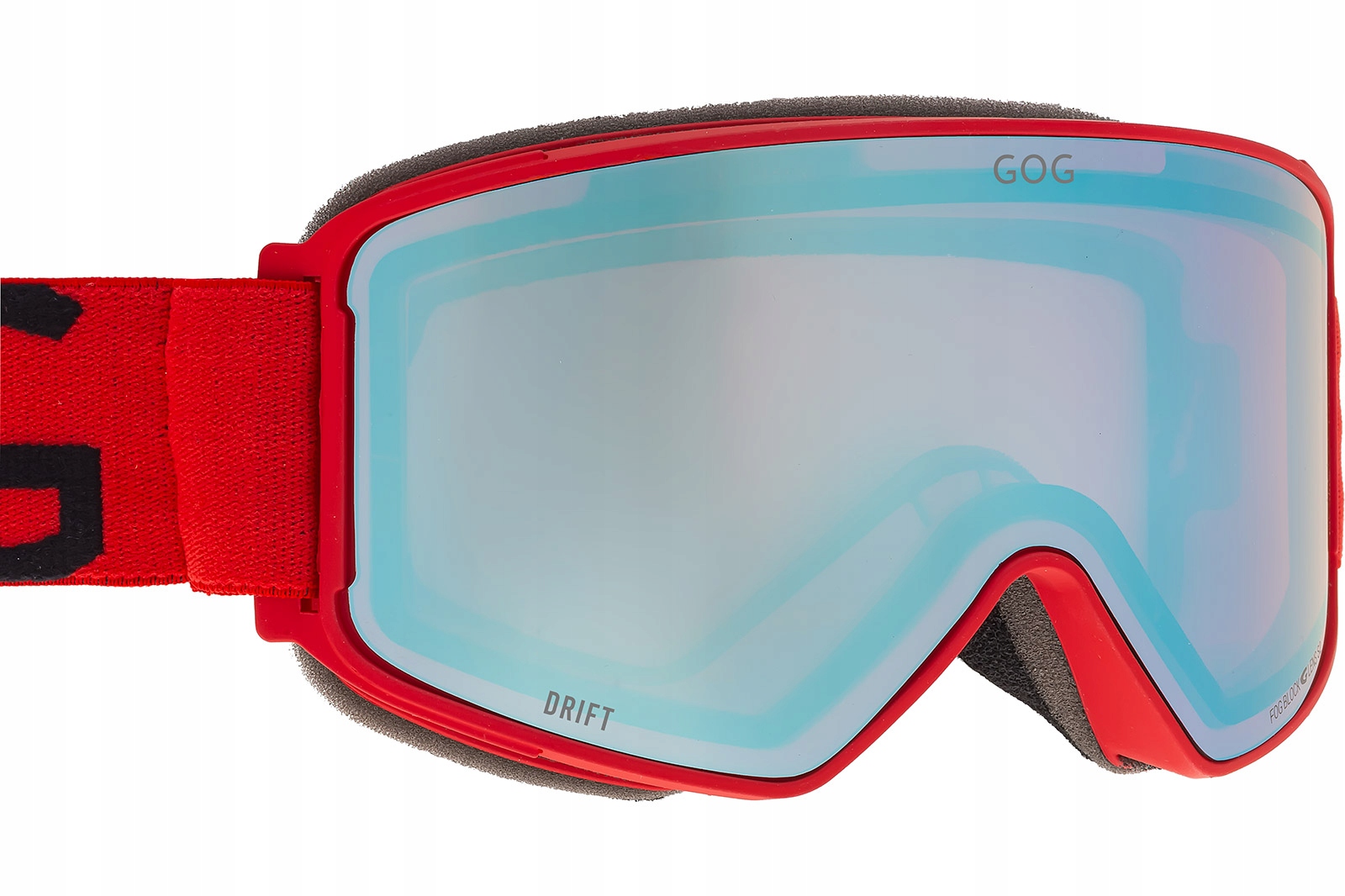Lyžařské brýle Gog Drift H784-2 matt red S2