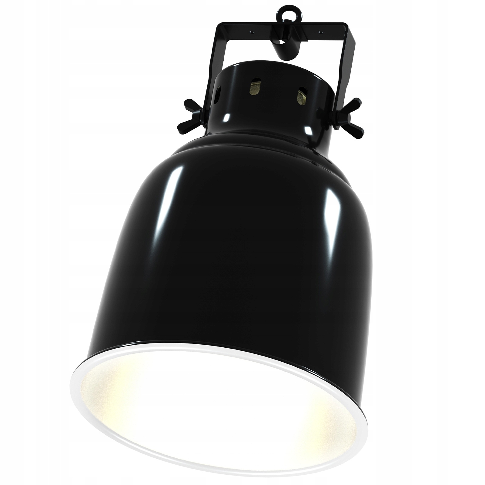 Levně Hluboká Lampa S Keramickou Objímkou Pro Terárium, Reflektor E27, Velká