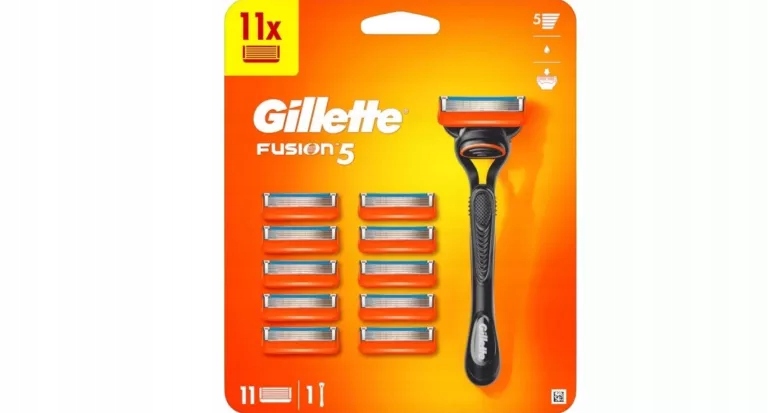 Maszynka Do Golenia Gillette FUSION5 Proglide Wymienne Głowice