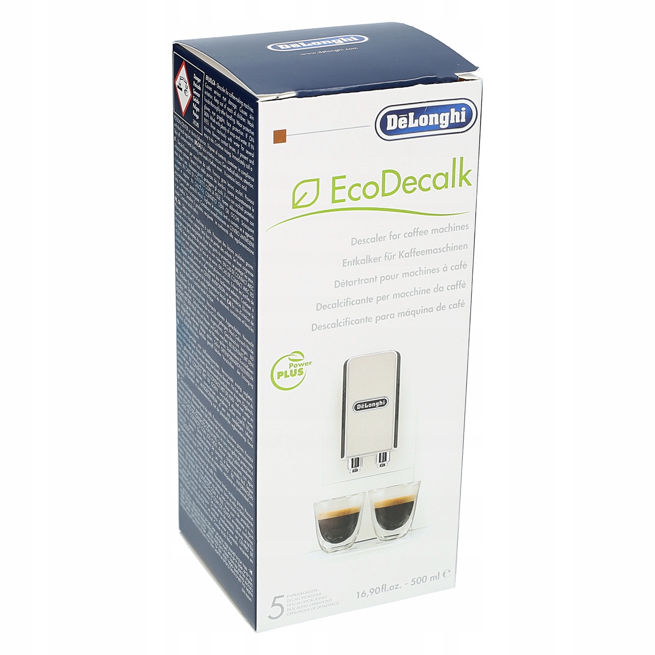 ODKAMIENIACZ DO EKSPRESÓW DELONGHI ECODECALK 500ml Stan opakowania oryginalne