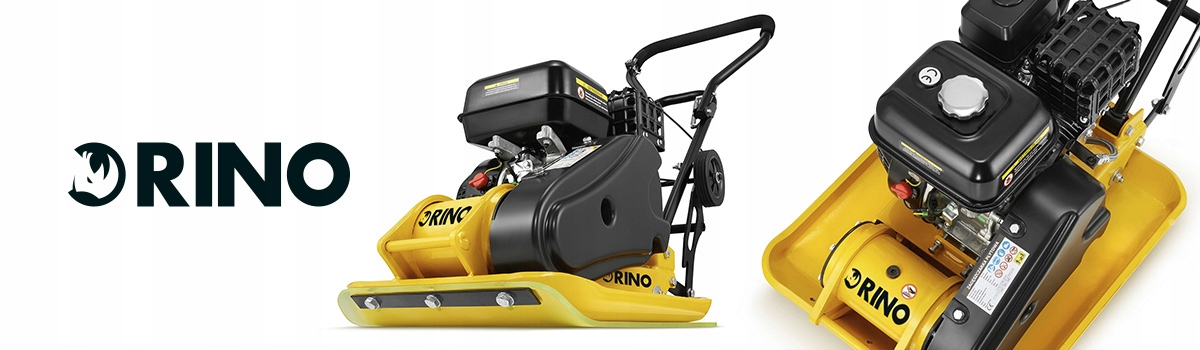 ZAGĘSZCZARKA BUDOWLANA Rino 86kg RN-90 6,5KM 4-SUW OHV + ELASTOMER +KOŁA Rodzaj zagęszczarki płytowa / ubijak