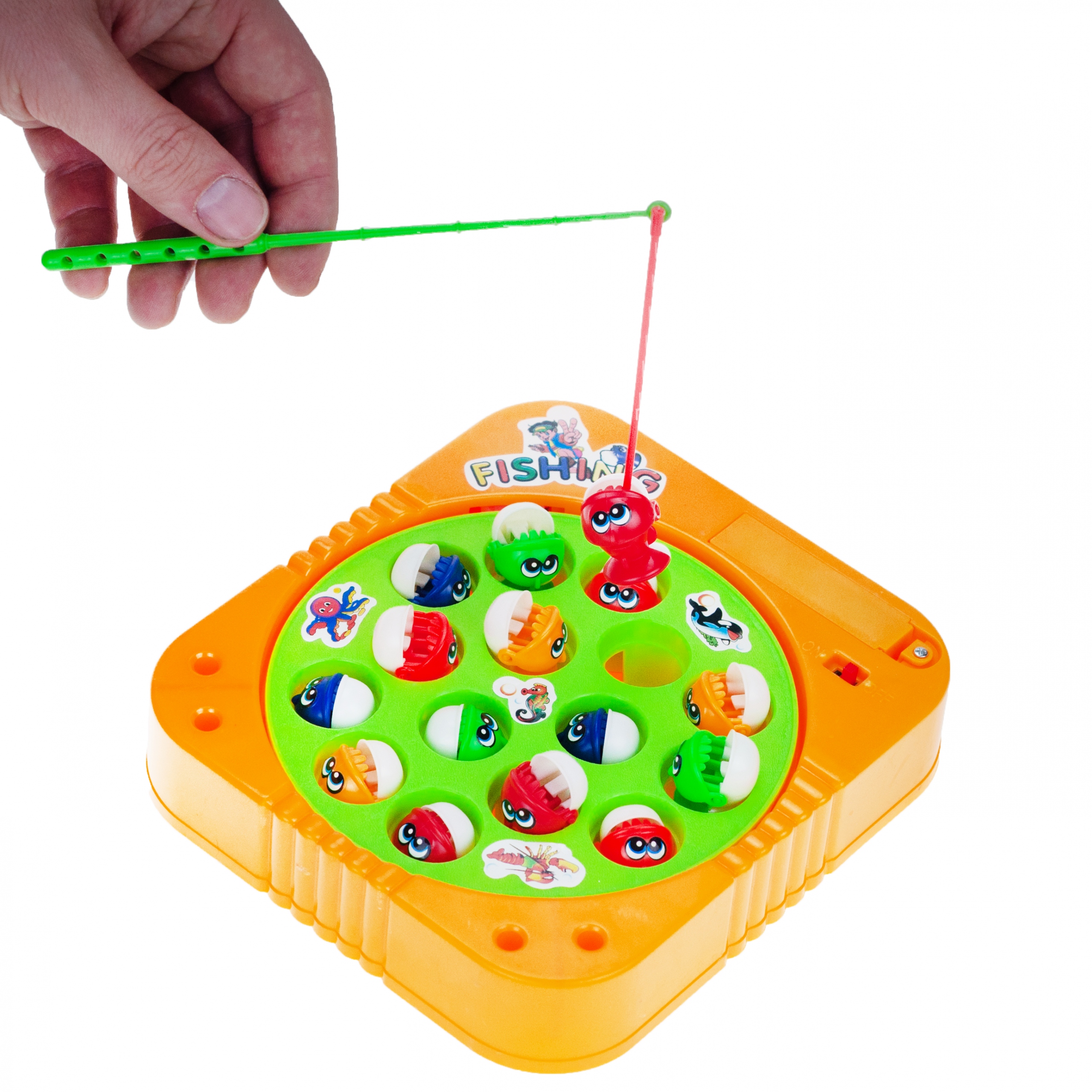 ИГРА СЕМЕЙНАЯ РЫБАЛКА 15 РЫБОК 2 ИГРОКА РЫБКИ