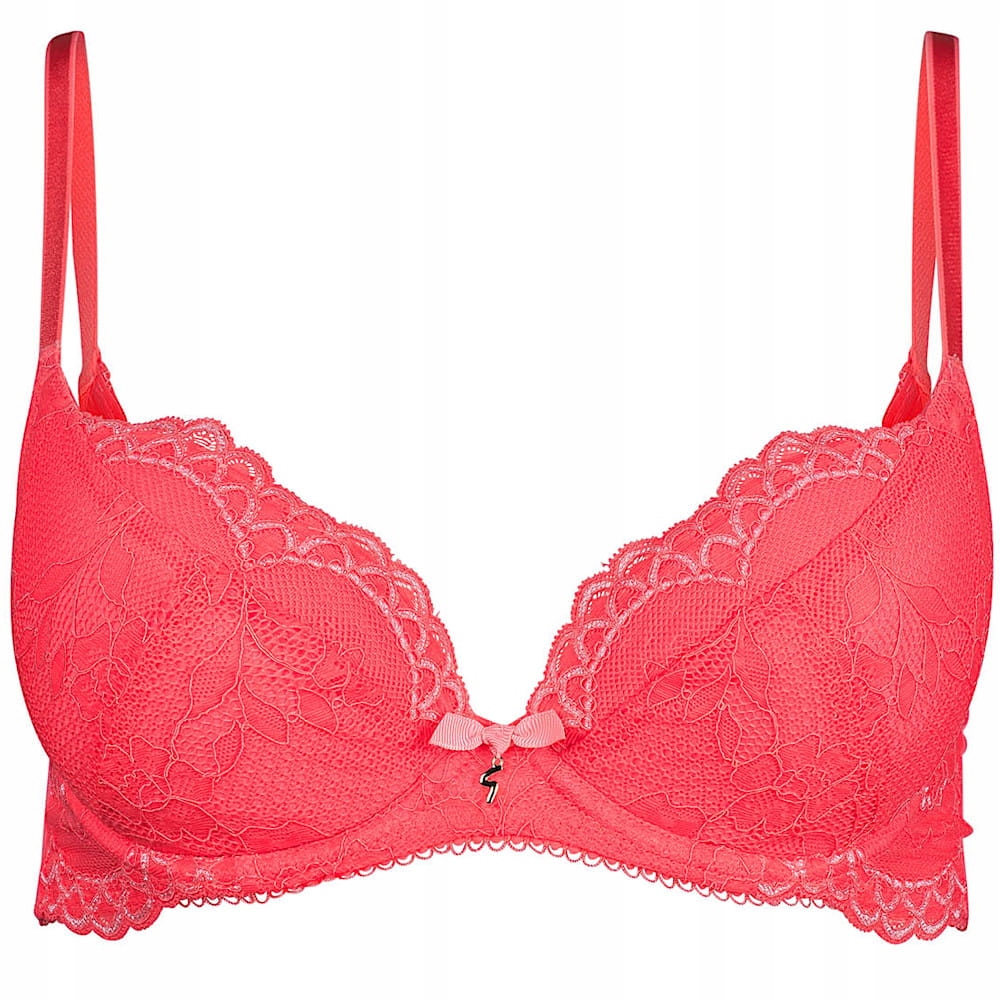 Gossard Superboost Lace 7711 sugar coral 70F 32E Korálová podprsenka