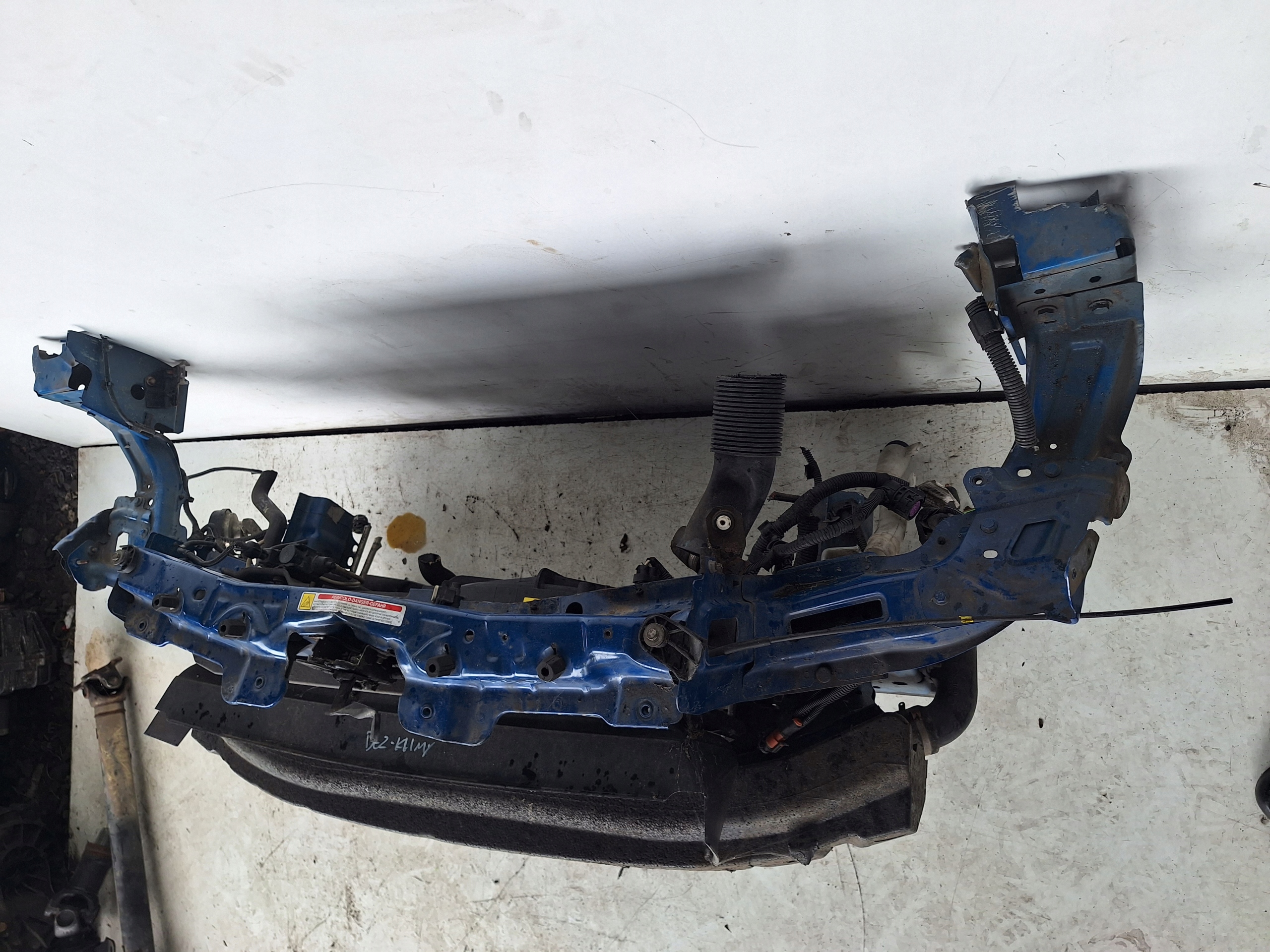 FIAT DOBLO II 10-15 support panel for radiators FIAT COMBI D DIESEL