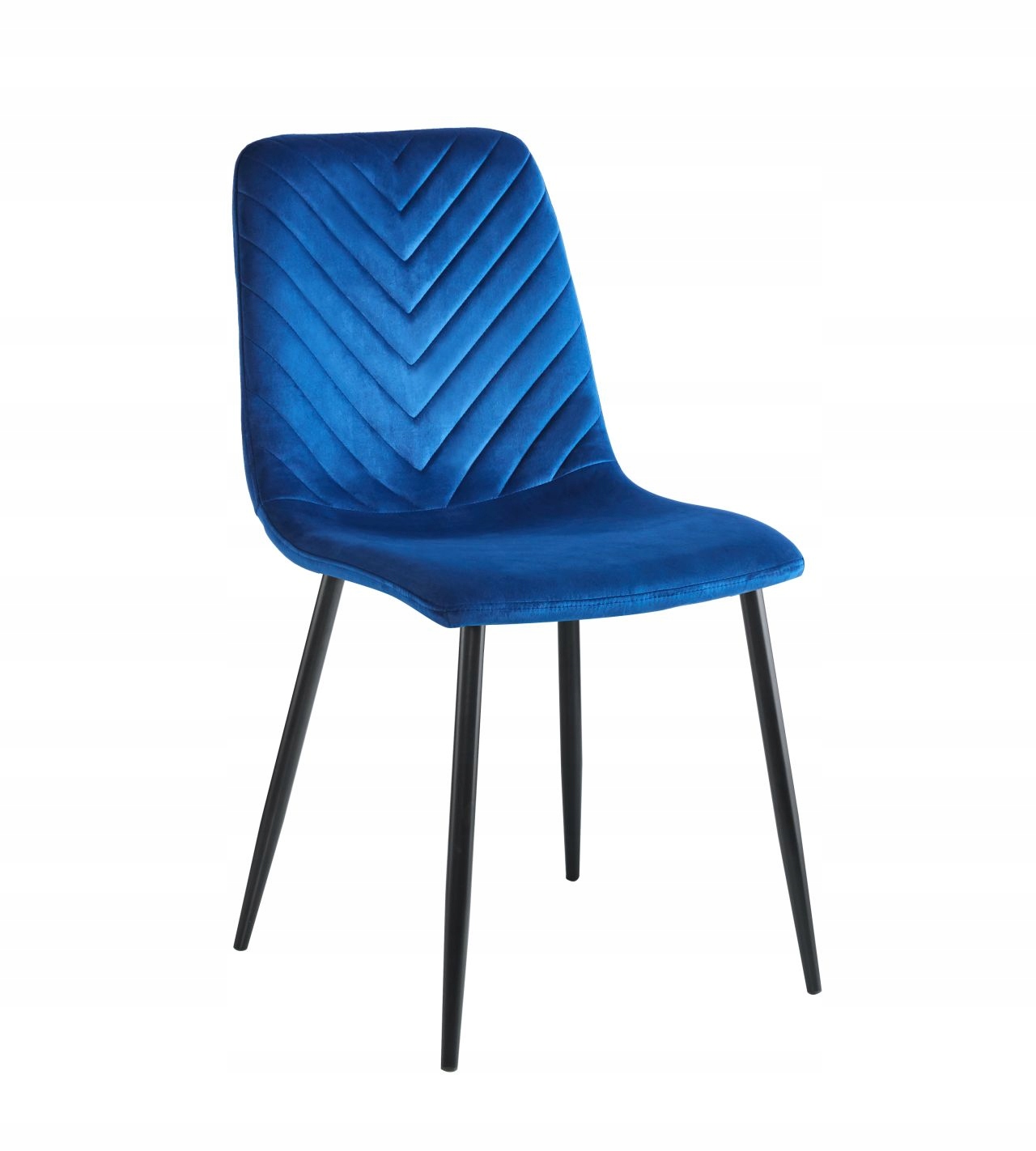 

Krzesło velvet niebieskie K5 loft welur aksamitne