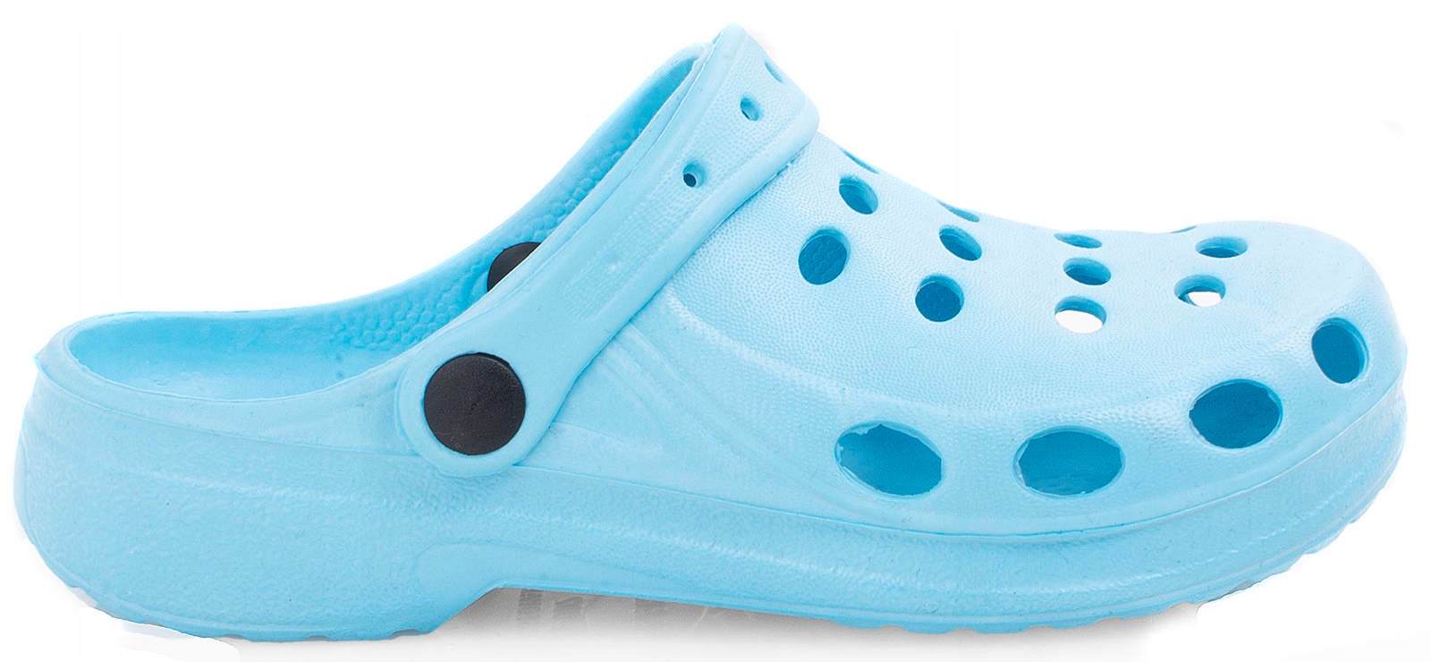 BŁĘKITNE LEKKIE KLAPKI KROKSY 37 Marka inna