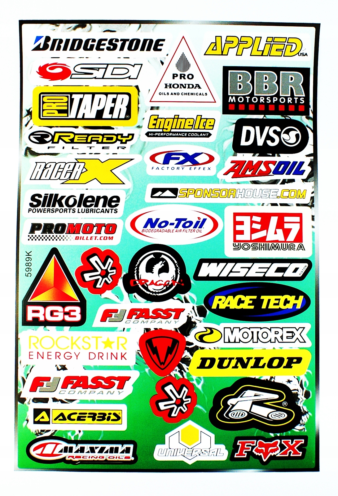 NAKLEJKI TUNING 44,5X31,5 XY3001