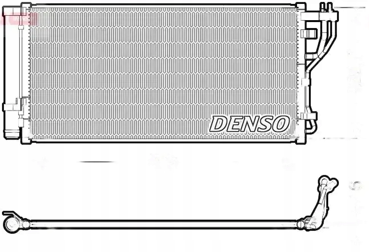Denso DCN43011 конденсатор, радиатор кондиционера