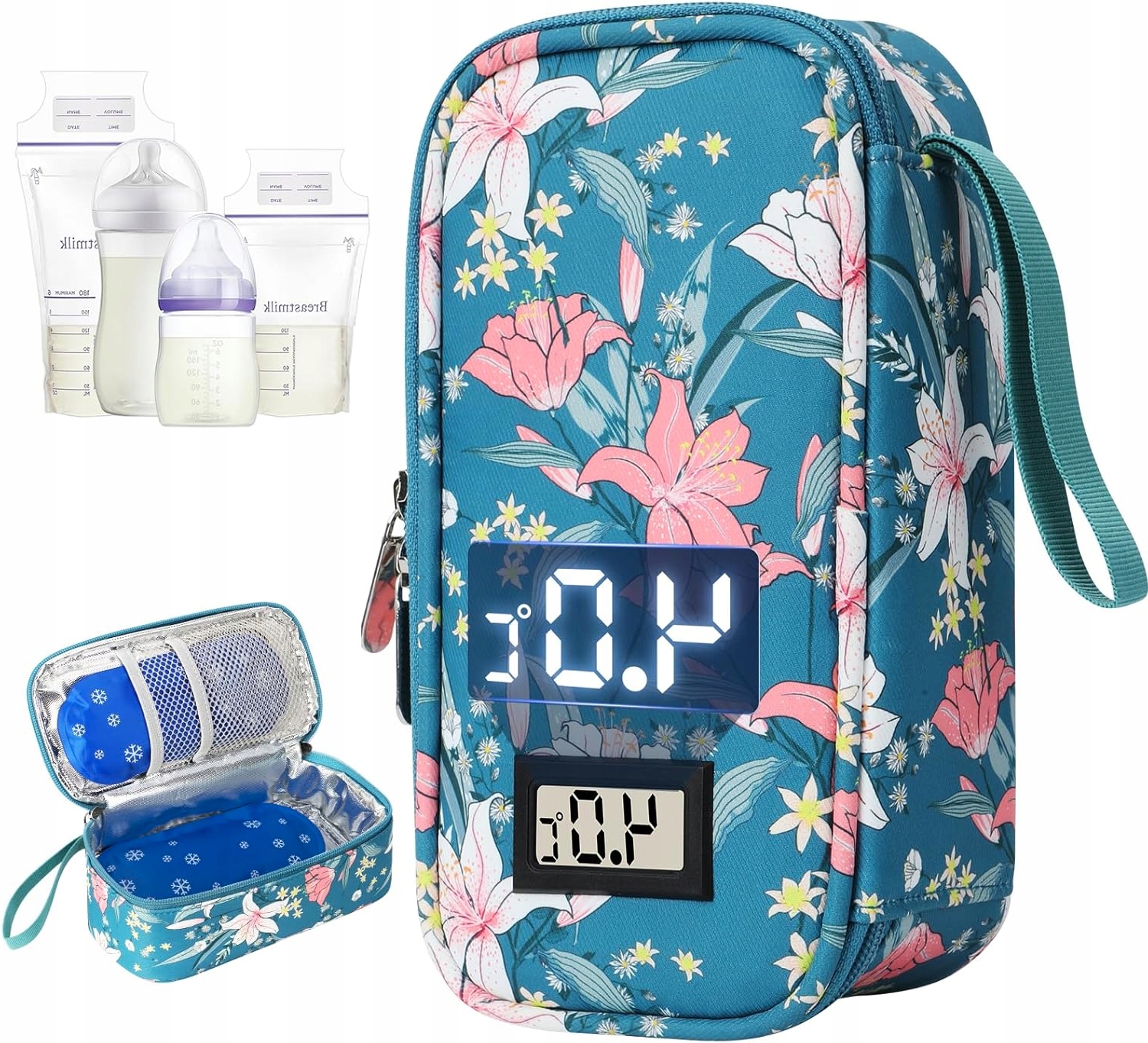 Torba Chlodzaca Do Mleka Matki Z Wyswietlaczem Temperatury 700ML