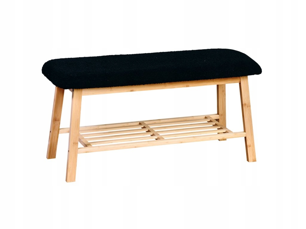 Lavica do predsiene s policou na topánky, 90 cm