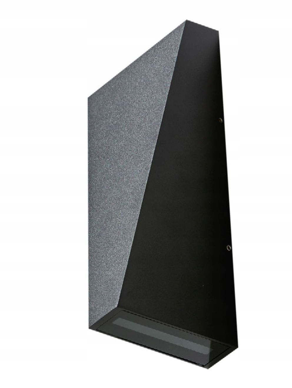 Venkovní nástěnné svítidlo moderní černá lampa na dům oplocení IP54 Zita XL