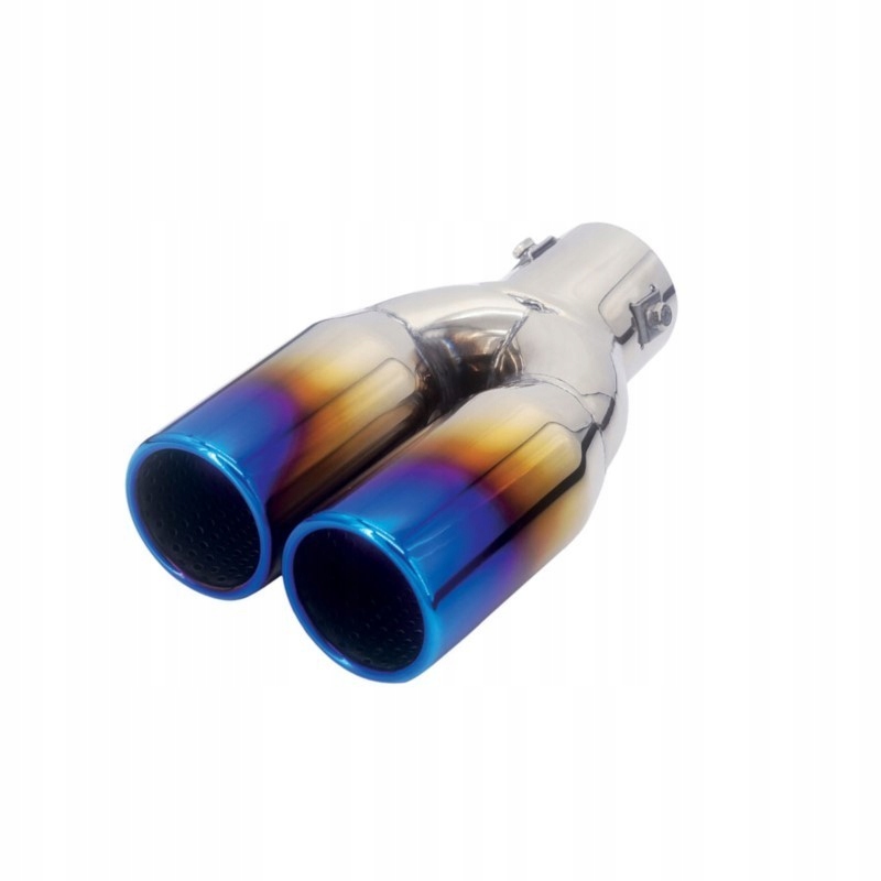 НАКОНЕЧНИК ГЛУШИТЕЛЯ ХРОМИРОВАННЫЙ СИНИЙ - 5844SK