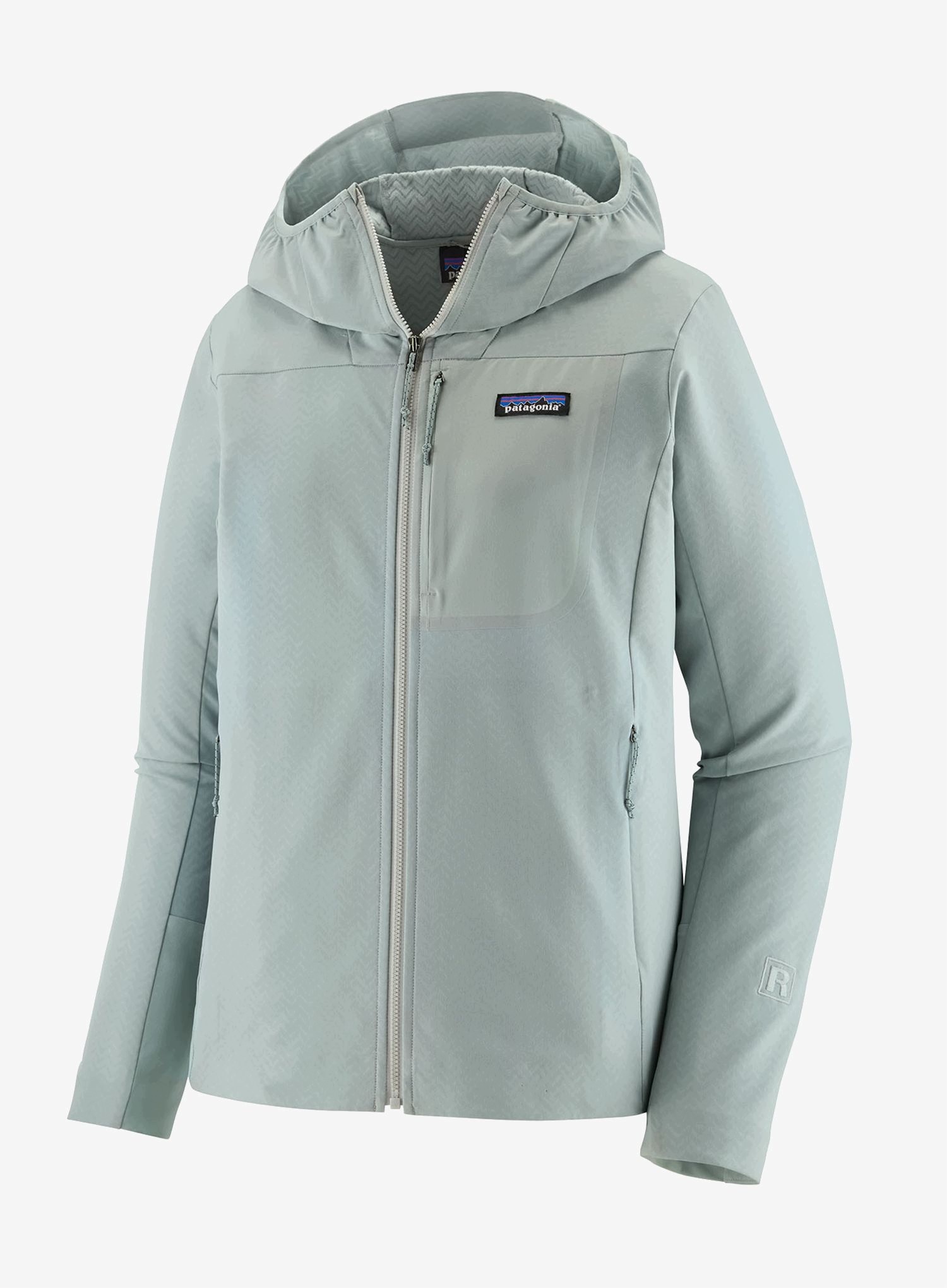 Kurtka damska Patagonia R1 CrossStrata Hoody virtually blue S