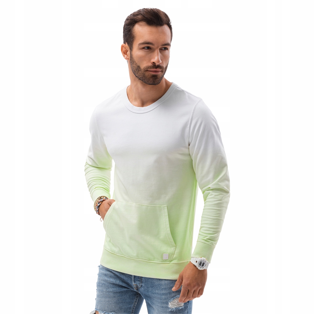 

Bluza męska bez kaptura B1150 limonkowa M