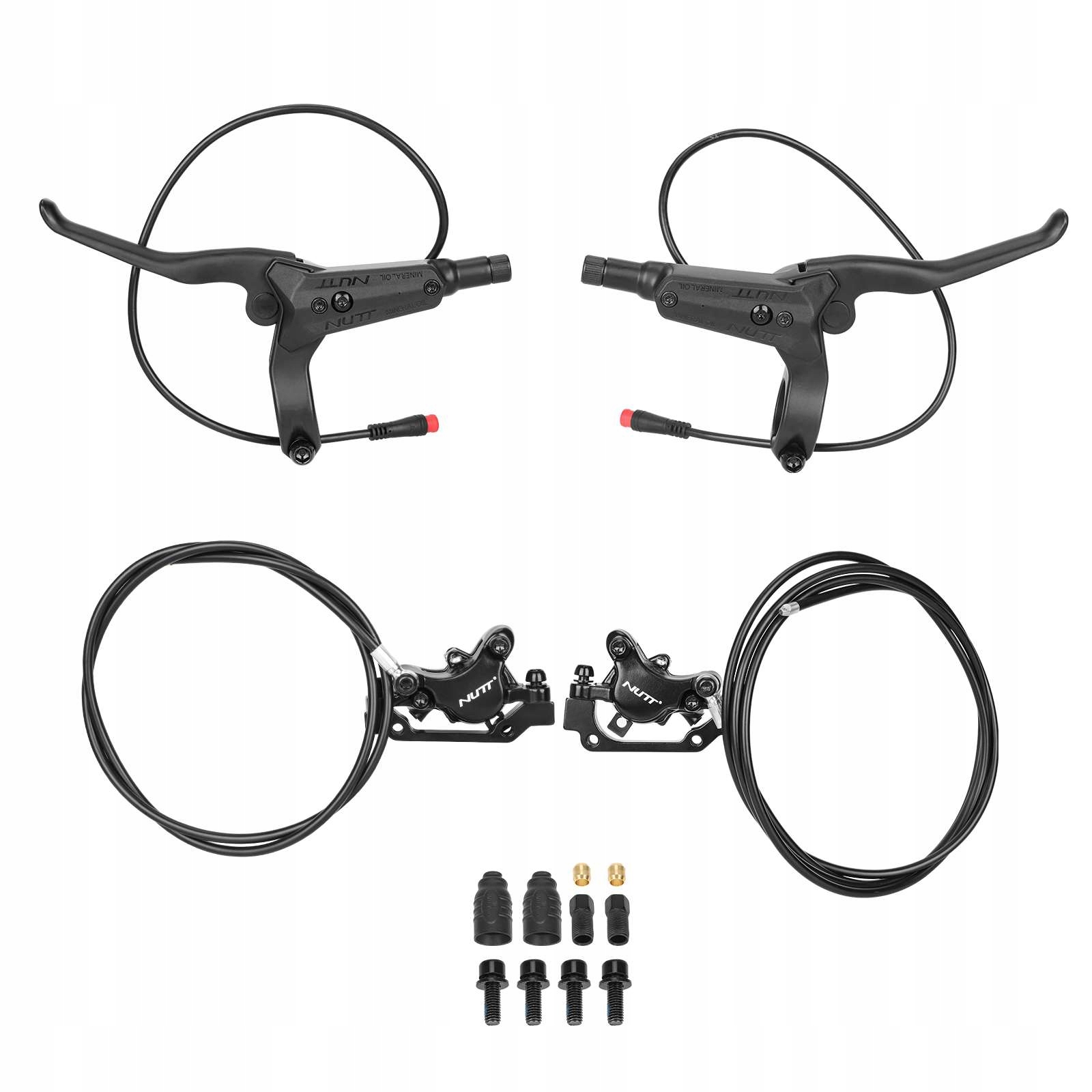 Zestaw Hydrauliczne Hamulce Nutt do Kugoo G Booster/Dualtron Ultra/Zero 10X