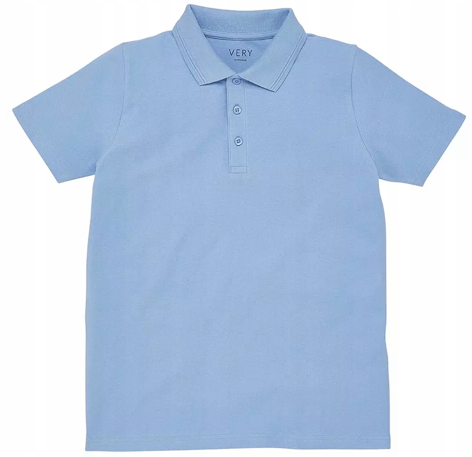 

V by Very bluzka Koszulka polo Niebieska 170-176