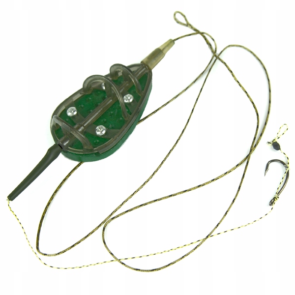 zestaw UZBROJONY GOTOWY KOSZYK koszyczek zanętowy metod FEEDER 20g Waga 20 g