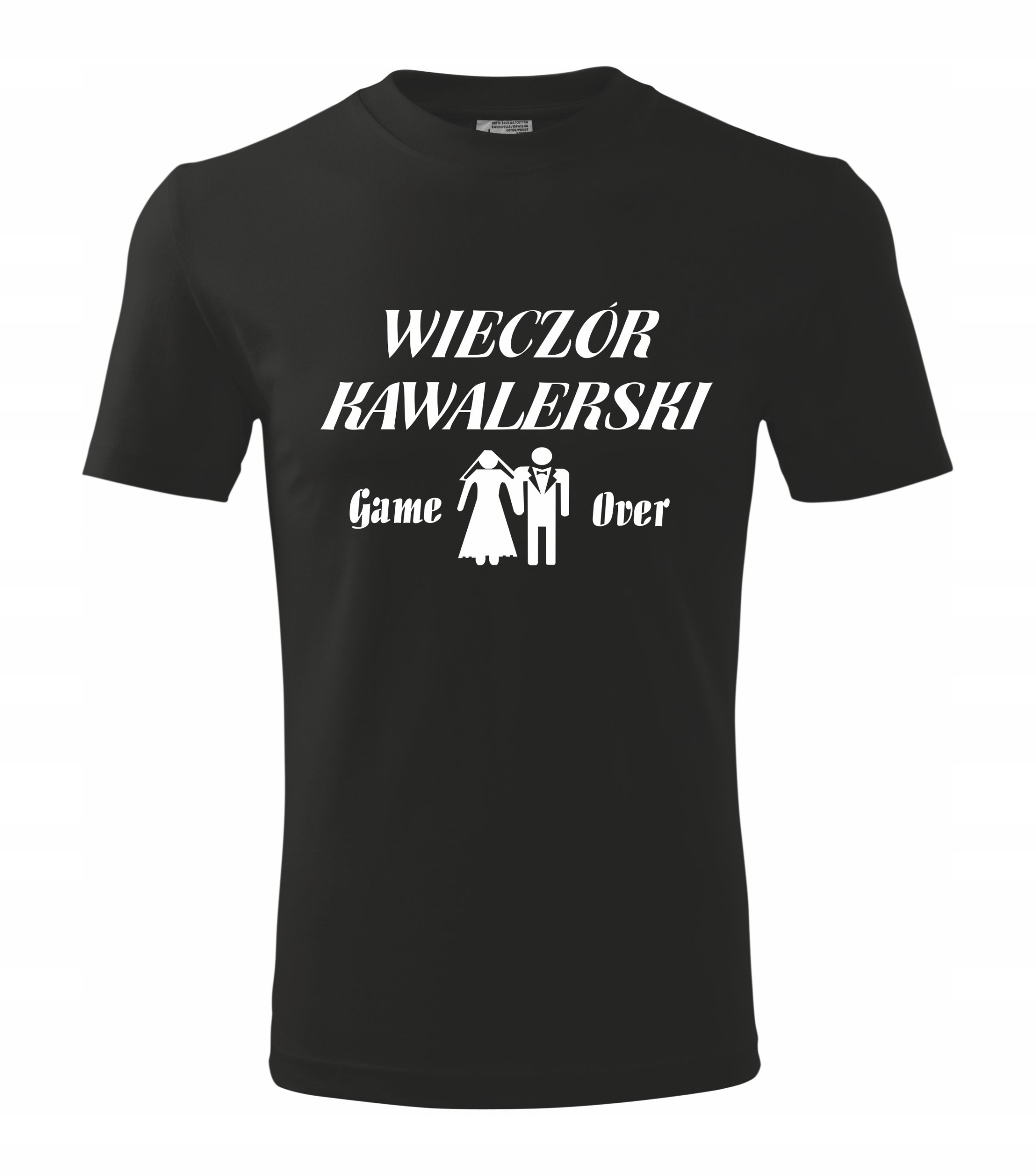

Koszulka na wieczór kawalerski game over M