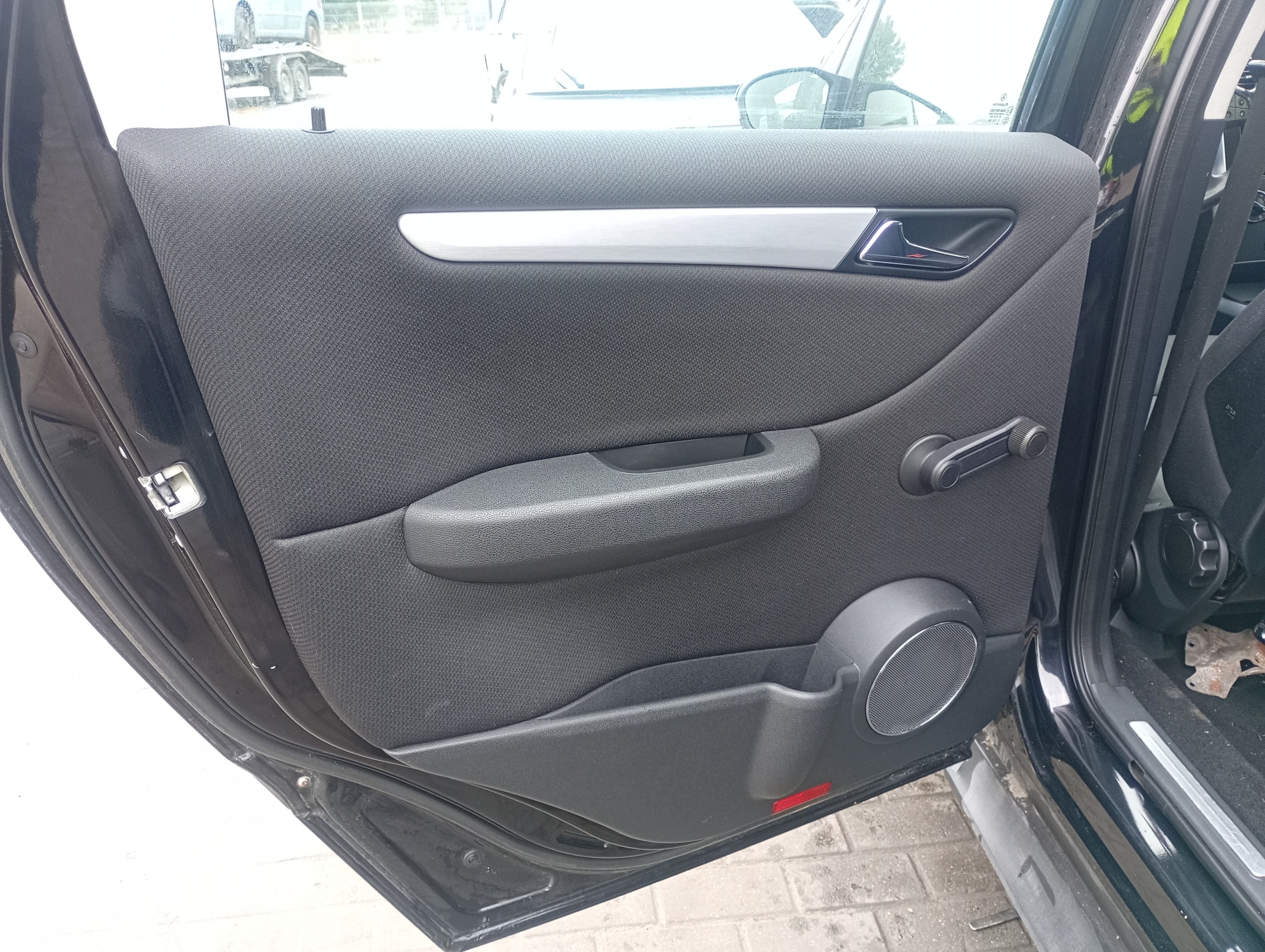 upholstery left side left rear rear part Mercedes B-class W245 05-11
