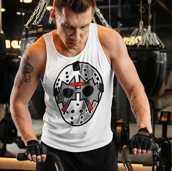 TANK TOP FILMOWE JASON ROCK FACES Marka inna