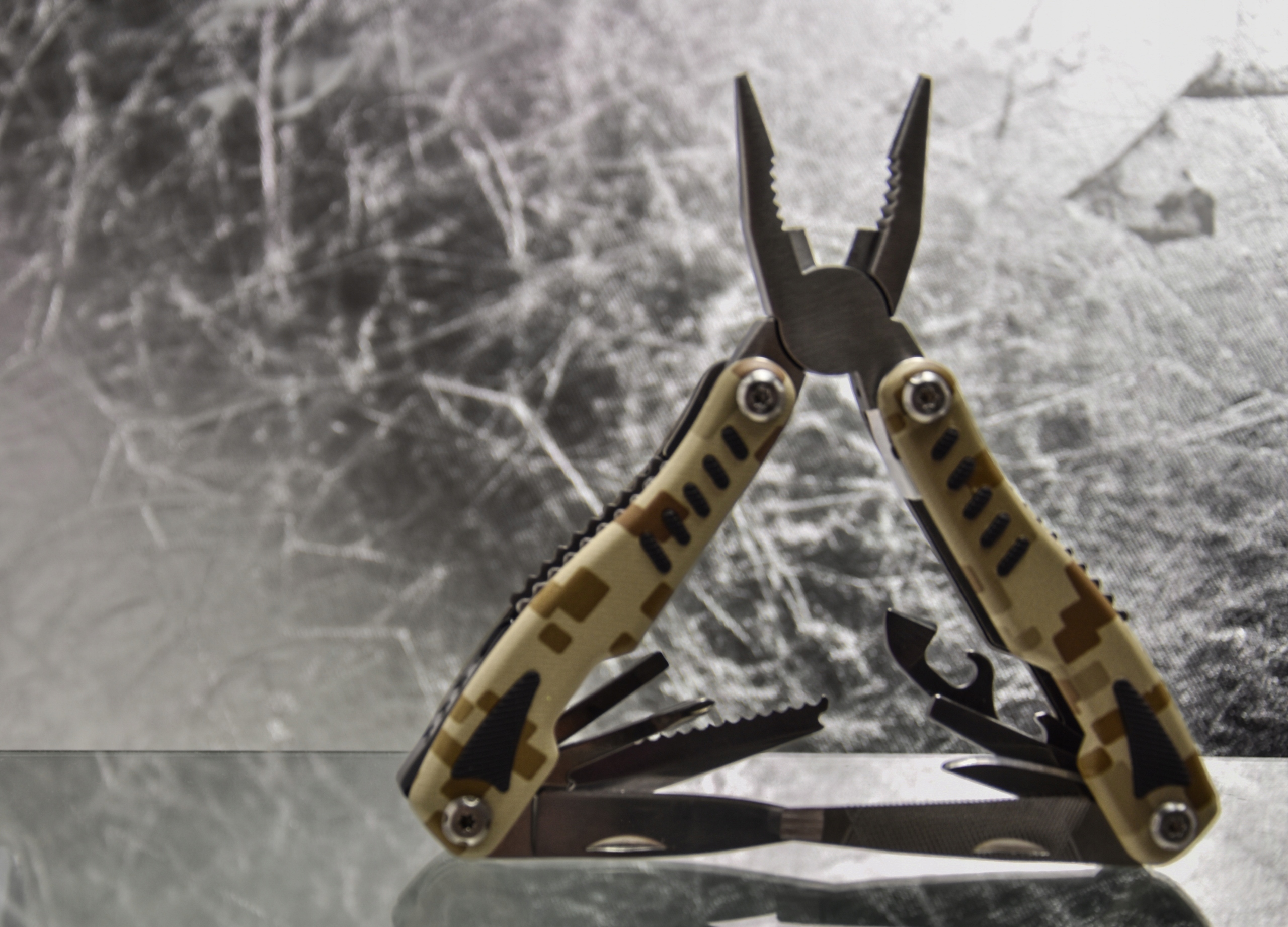 Multitool Kombinačky Nůž Multifunkční Nářadí