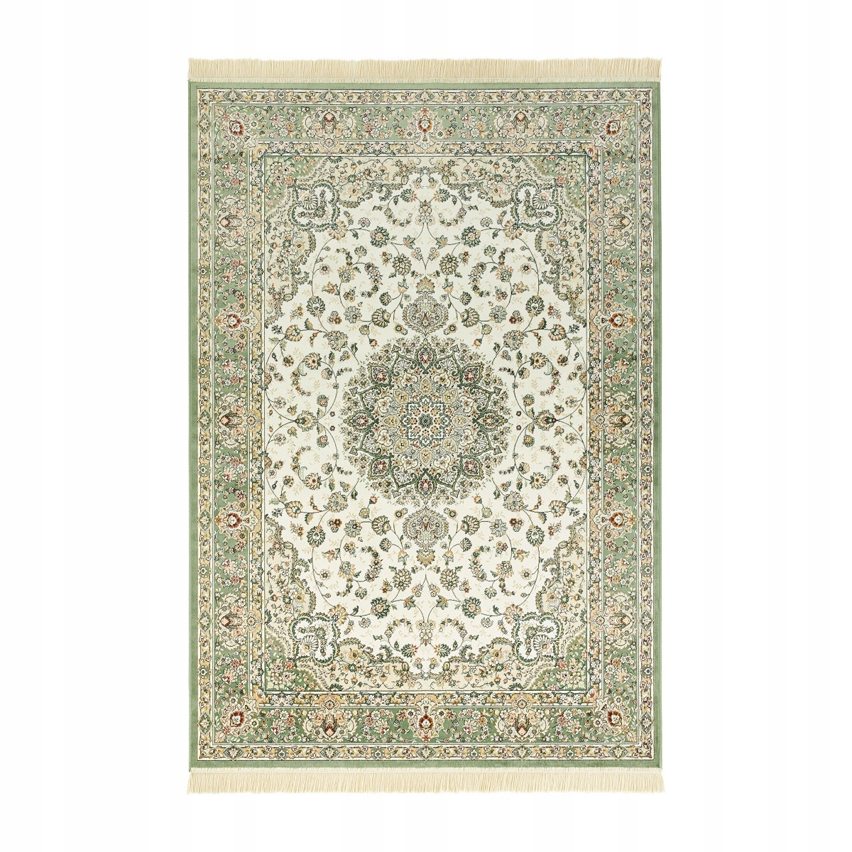 95x140 Kusový koberec Naveh 104379 Ivory/Green