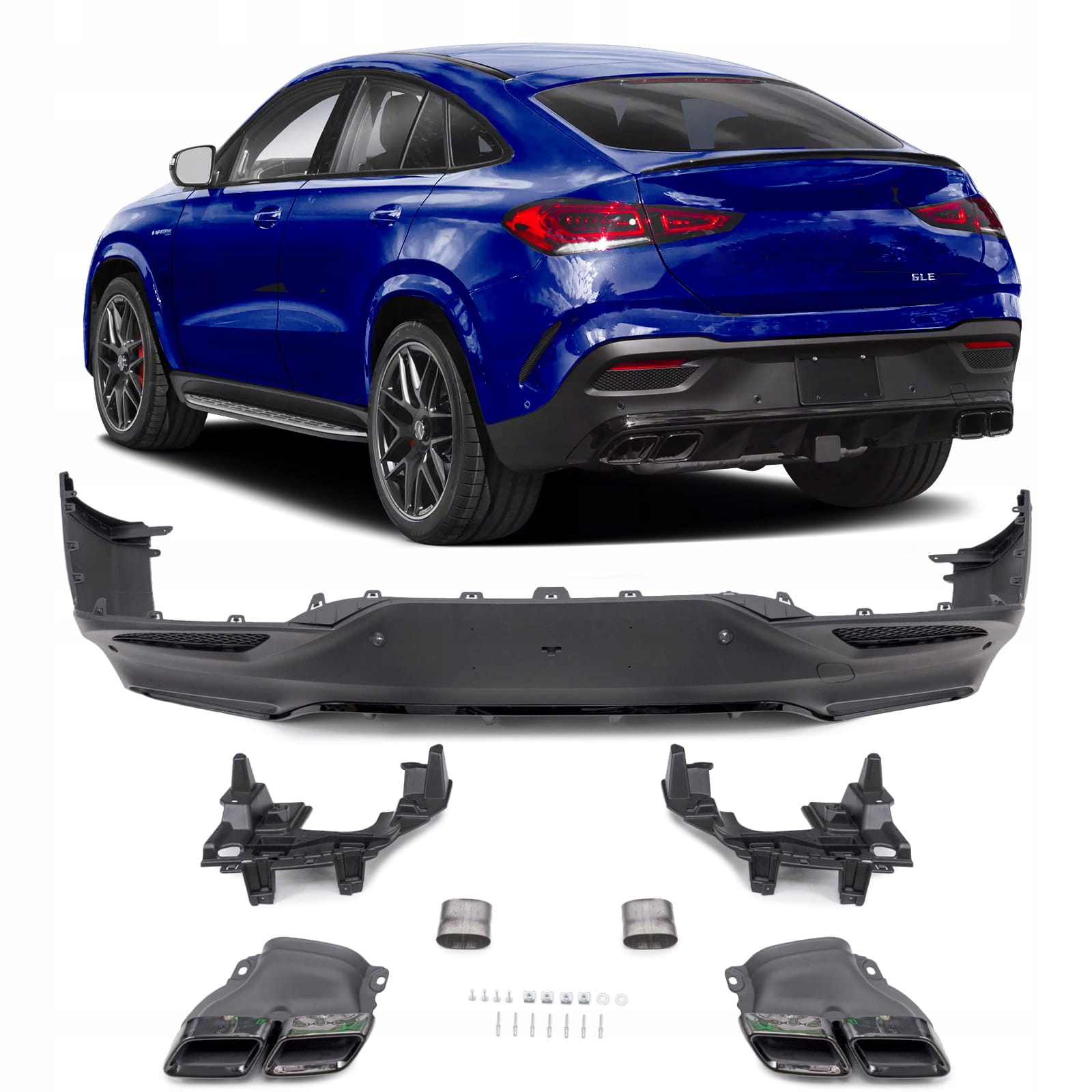 MERCEDES GLE C292 DYFUZOR Z PDC STYLIZUJĄCY NA AMG