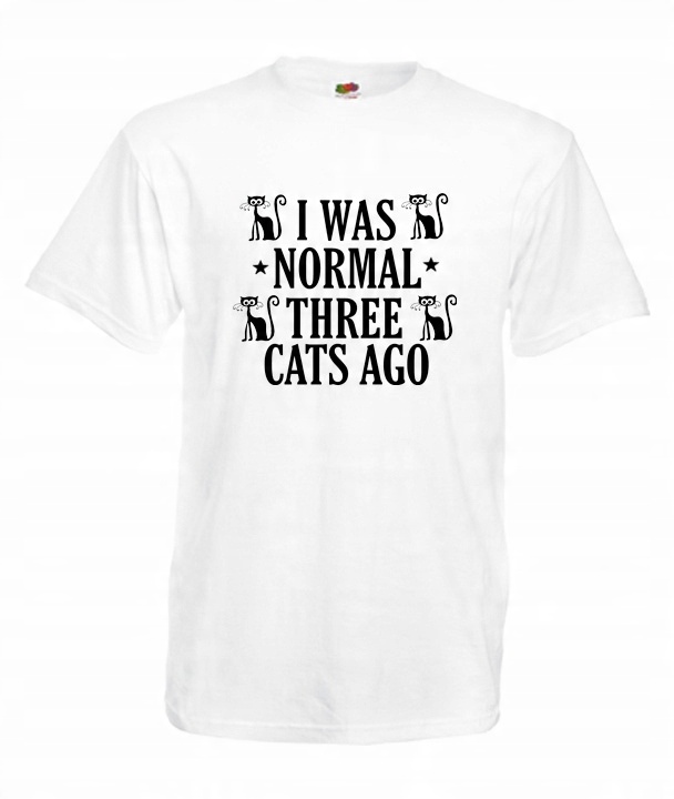 

S Koszulka Męska Kot Koty Cats Catholic Kociak