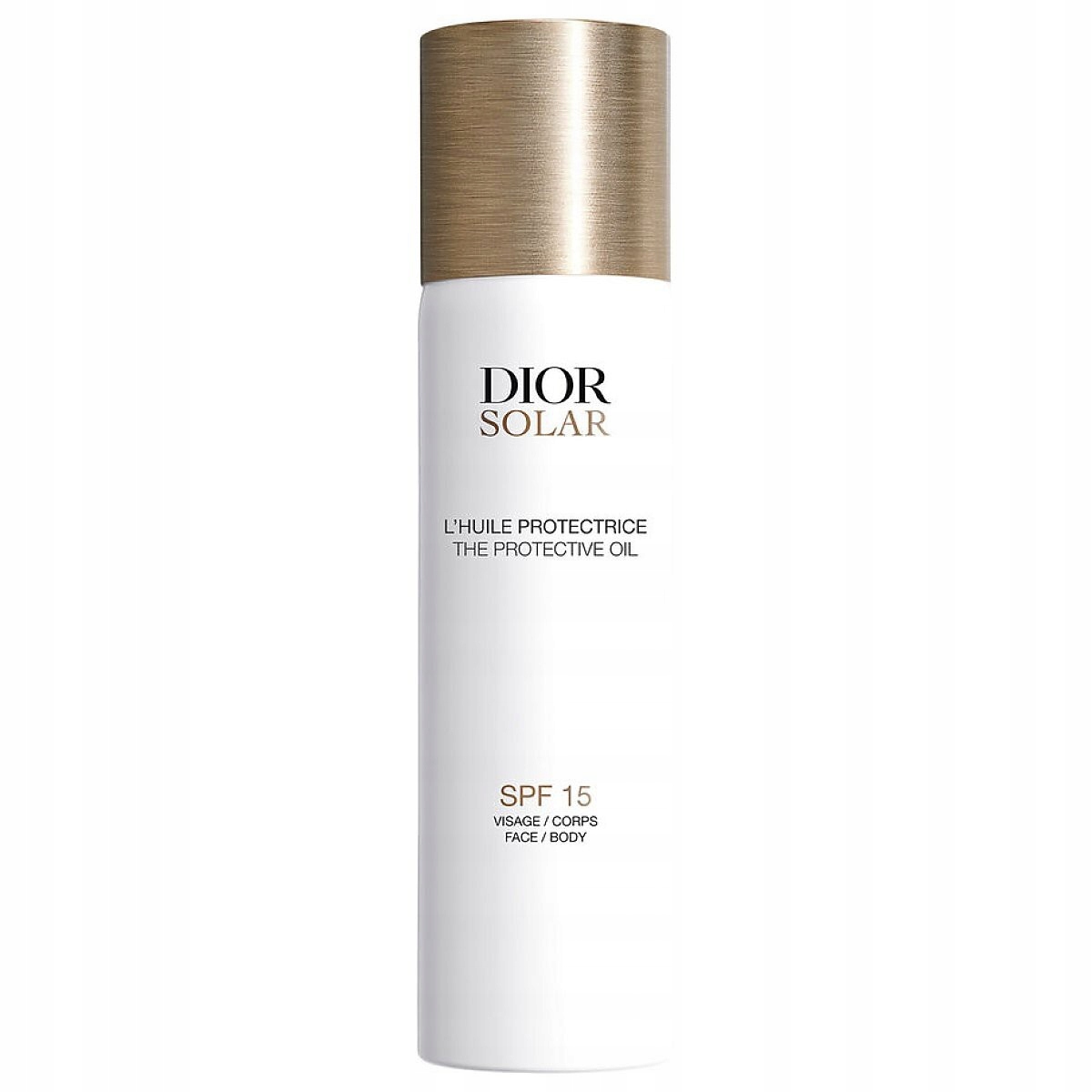 Olejek-spray do opalania Christian Dior Solar Protective Spf 15 125 ml