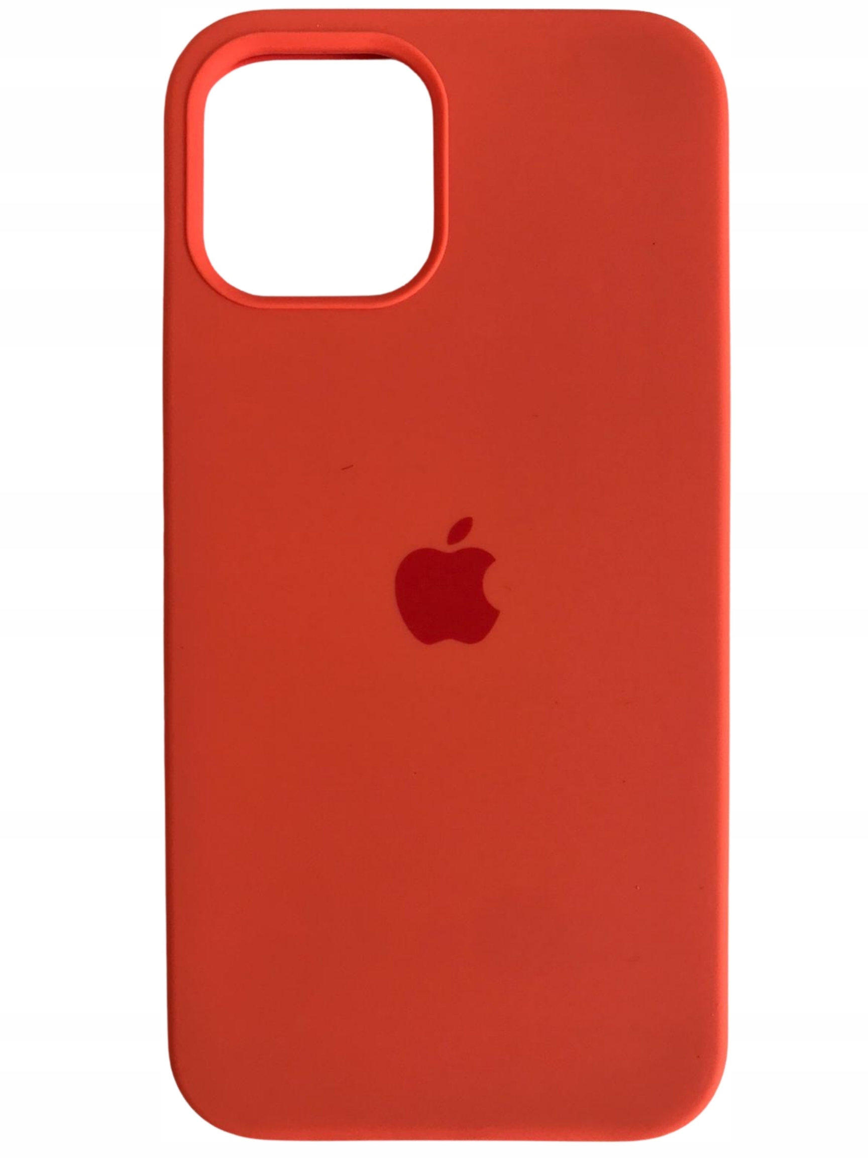 Silikonowe Etui do Apple iPhone 12 Mini Plecki Pomarańczowe Matowe