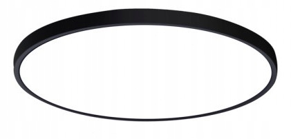 Stropní svítidlo, stropní svítidlo Led, černá, do kuchyně obývacího pokoje a jídelny, 23 cm Alata