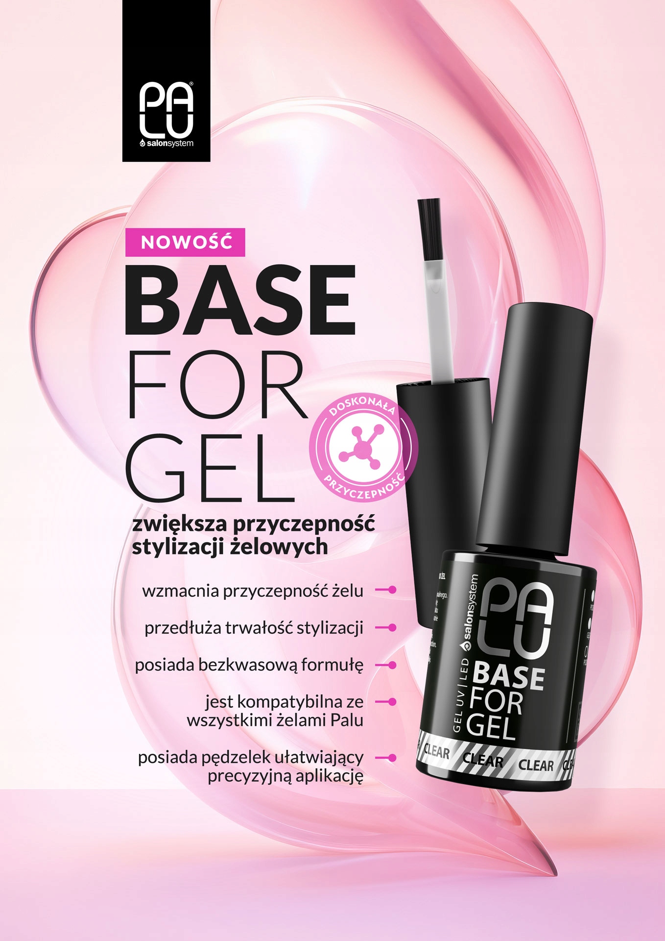 PALU BAZA POD ŻEL PRZEZROCZYSTA 11g Marka PALU