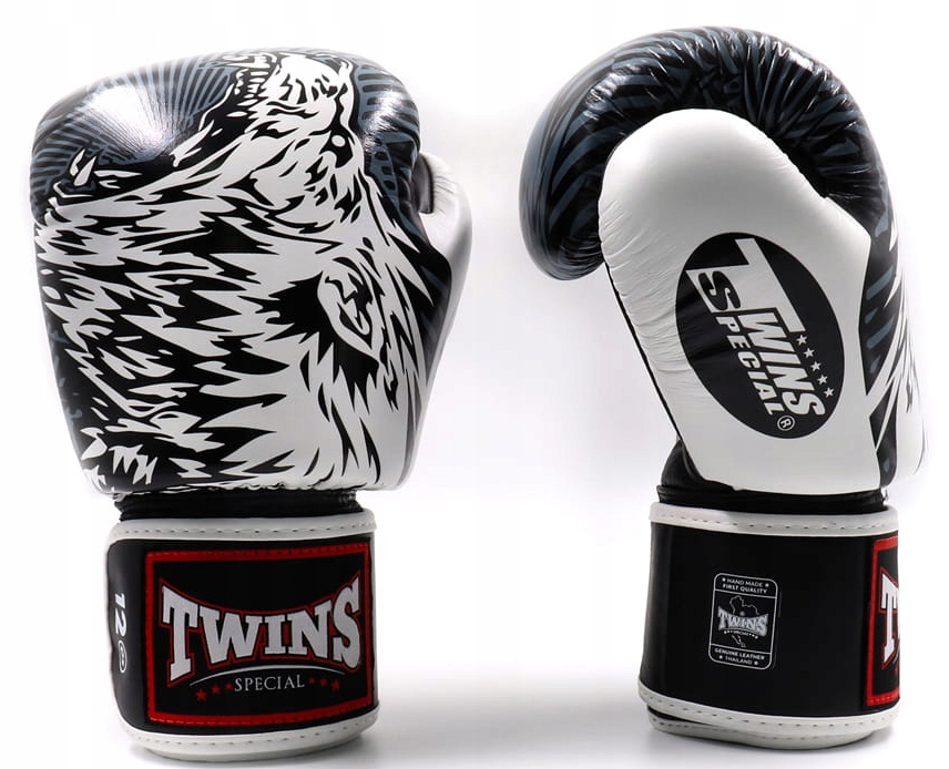 Twins Special Rękawice Bokserskie FBGVL3-50 Wolf Black/White 16OZ