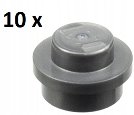 

Lego Flat Silver Plate 1x1 Groszek 4073 10szt