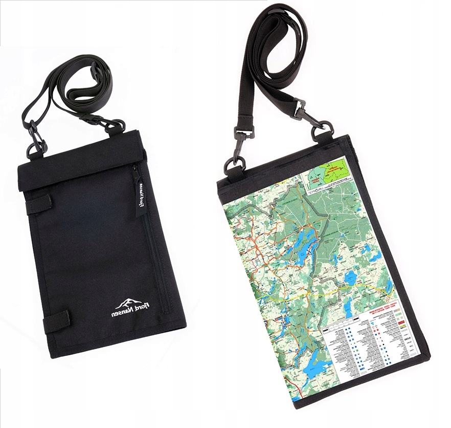 Mapnik Turystyczny Map Case Apne Fjord Nansen